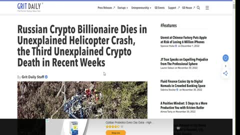 The Sudden Mysterious Deaths Of Crypto Millionaires!