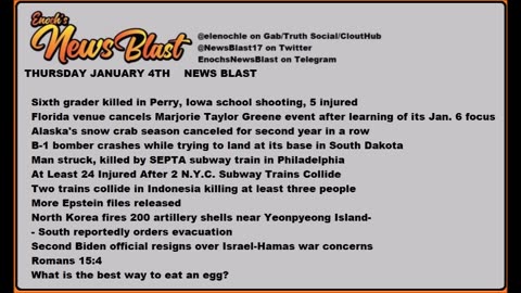Enoch's News Blast