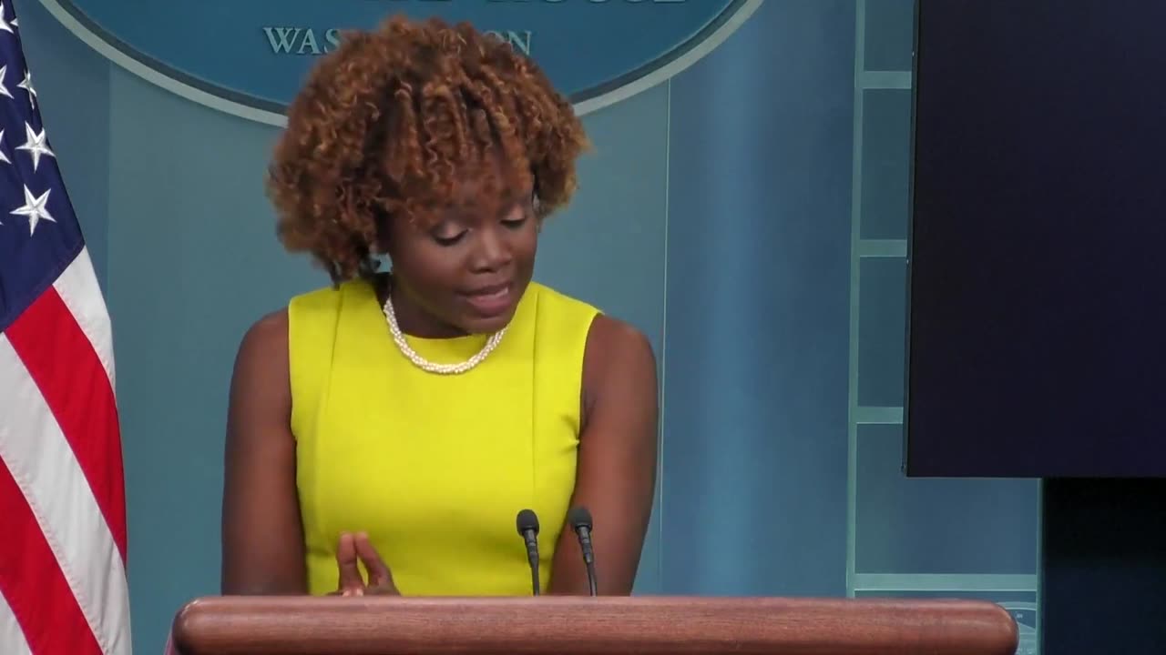 KJP Says She Won't Be Discussing Any "Pacifics" In Brutal Blunder