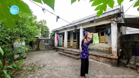 Cụ bà trăm tuổi có sức khỏe phi thường, “vượt tường” ra ngoài con cháu không thể đuổi kịp