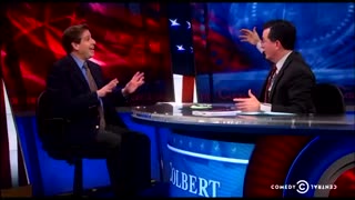 Stephen Colbert interviewing an Obama Foreign Affairs about the plan for Ukraine in 2014