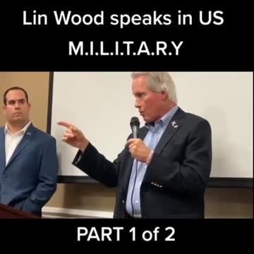Lin Wood Speaks In the US Military