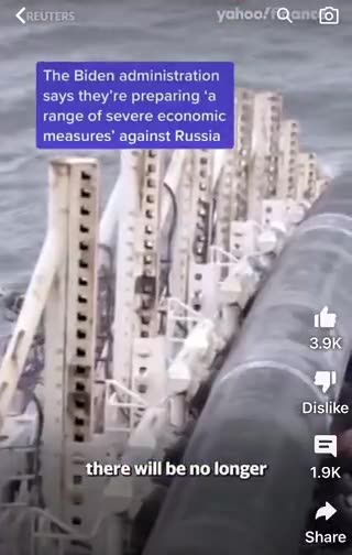 Destruction of Nordstream Pipeline