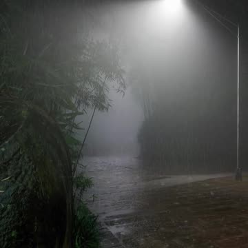 A rain 🌧 beautiful rain video and thunder sound