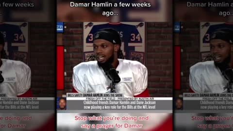 Damar Hamlin: “Cherish every moment…”