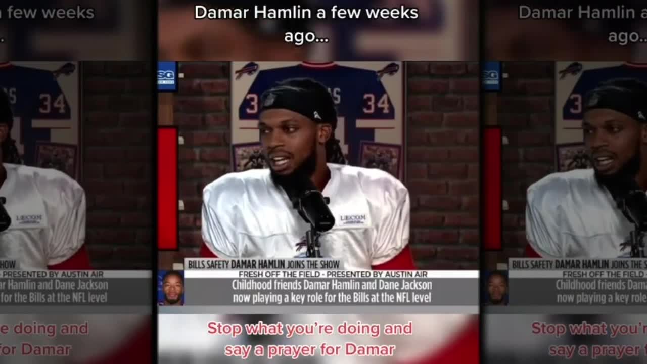 Damar Hamlin: “Cherish every moment…”