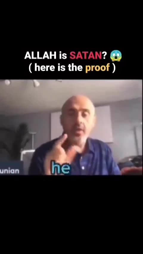 Allah is Satan?