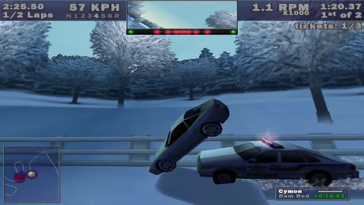 NFS 3 evading the cops #4