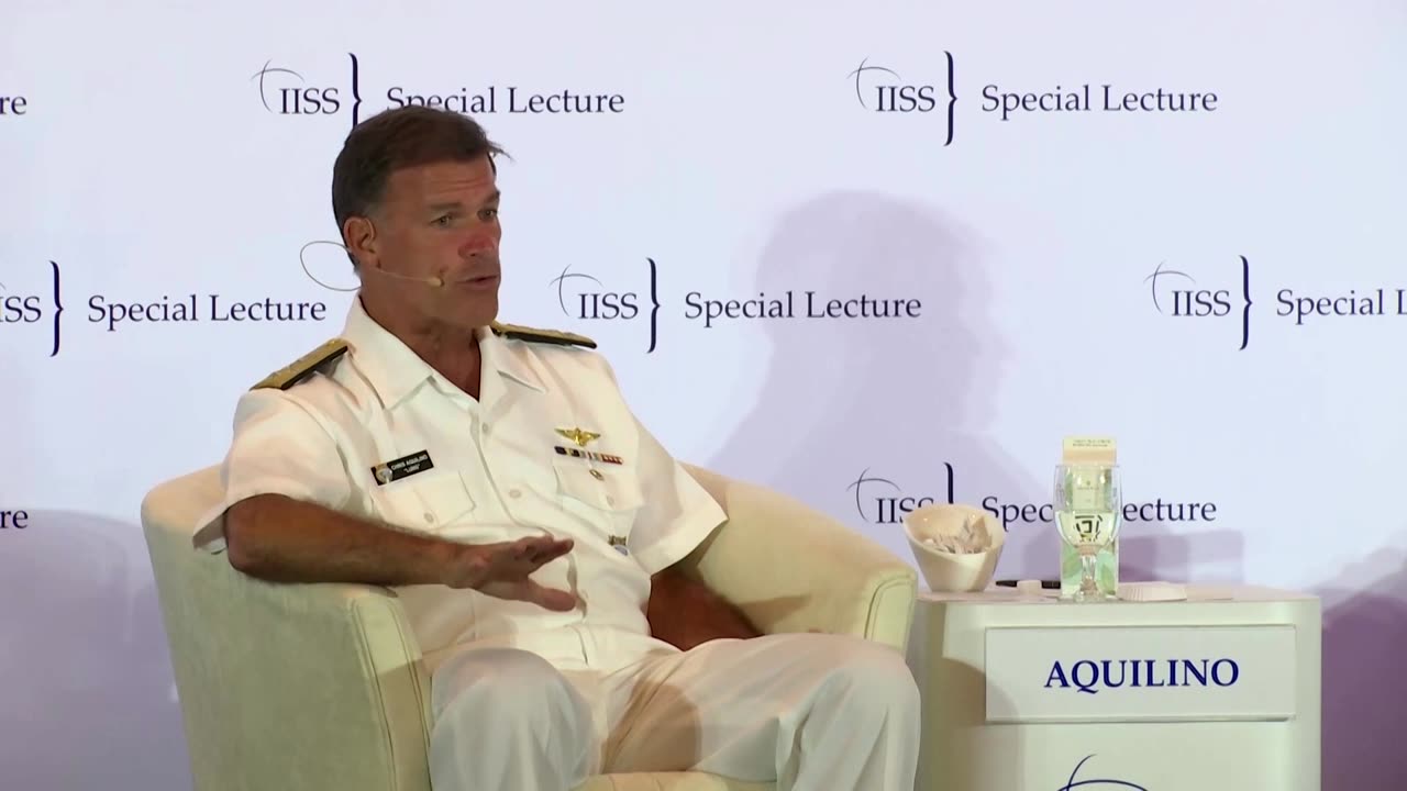 US not seeking to contain China -top admiral