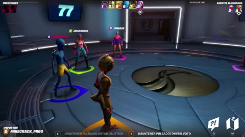 SOY IMPOSTOR pero en Fortnite 😱🔪 ENGAÑO a TODOS los COMPAS con ESTA JUGADA