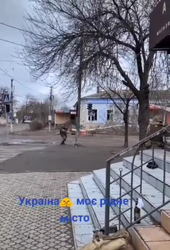 Fighting in the Nikolaev region