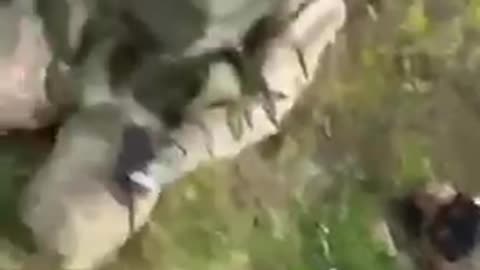 Shocked troop in Ukraine. 🇺🇦