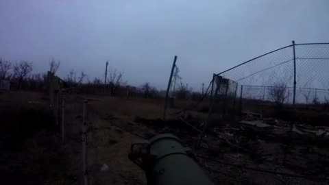 Video of a fierce battle using an RPG from a fighter's camera.