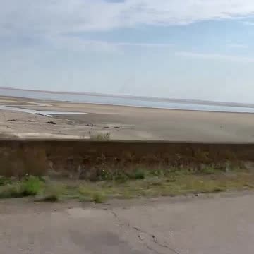 Kakhovka reservoir at the moment