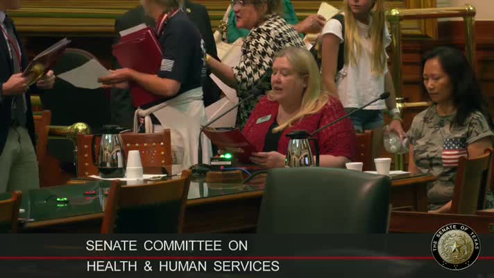 2022-06-27-Senate Committee on Health & Human Services-Christine_Wellborn-Texans_for_Vaccine_Choice