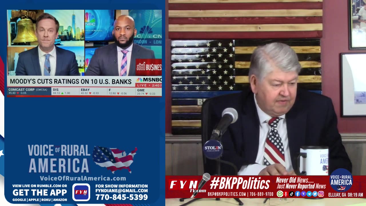 LIVESTREAM - Wednesday 8:00am ET - Voice of Rural America with BKP