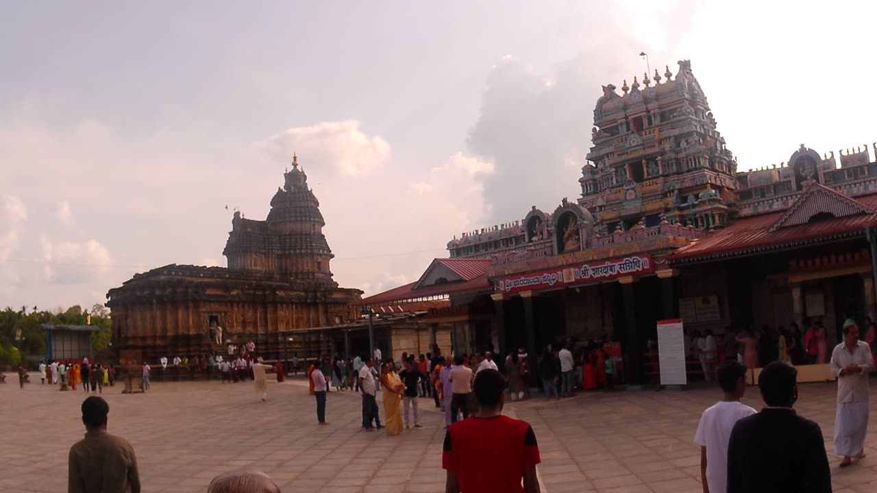 Sringeri sharadamba Temple in Sringeri made by Shankaracharya