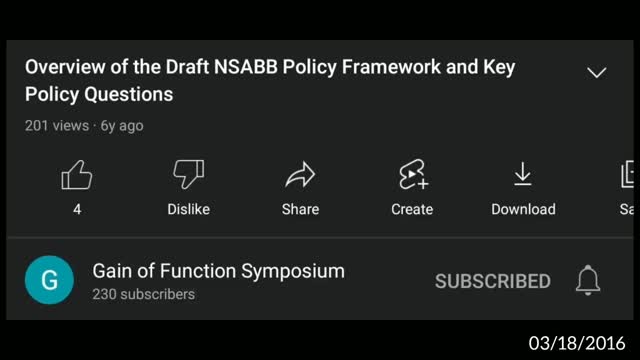 Off-Shoring US Gain of Function Research/Experiments to poor countries to avoid regulations: