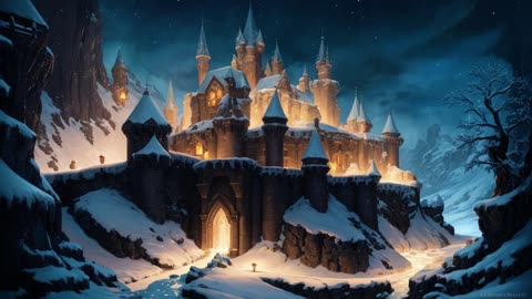 Winter Fantasy Music - Magical Snow Fort with Dwarves 2024