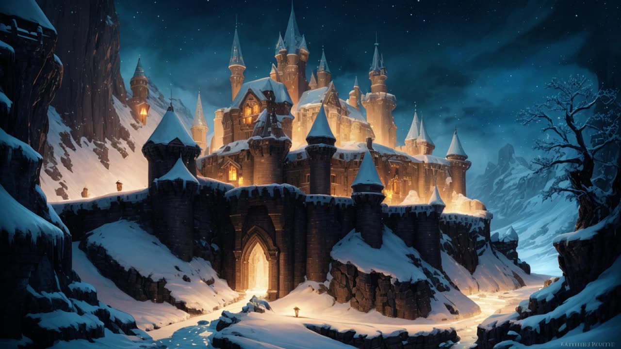 Winter Fantasy Music - Magical Snow Fort with Dwarves 2024