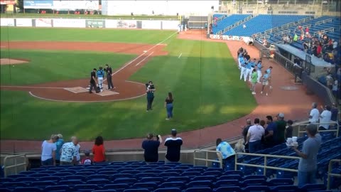 NATIONAL ANTHEM: MACHALA COMENSCHEK 081021AD CAPTAINS GAME