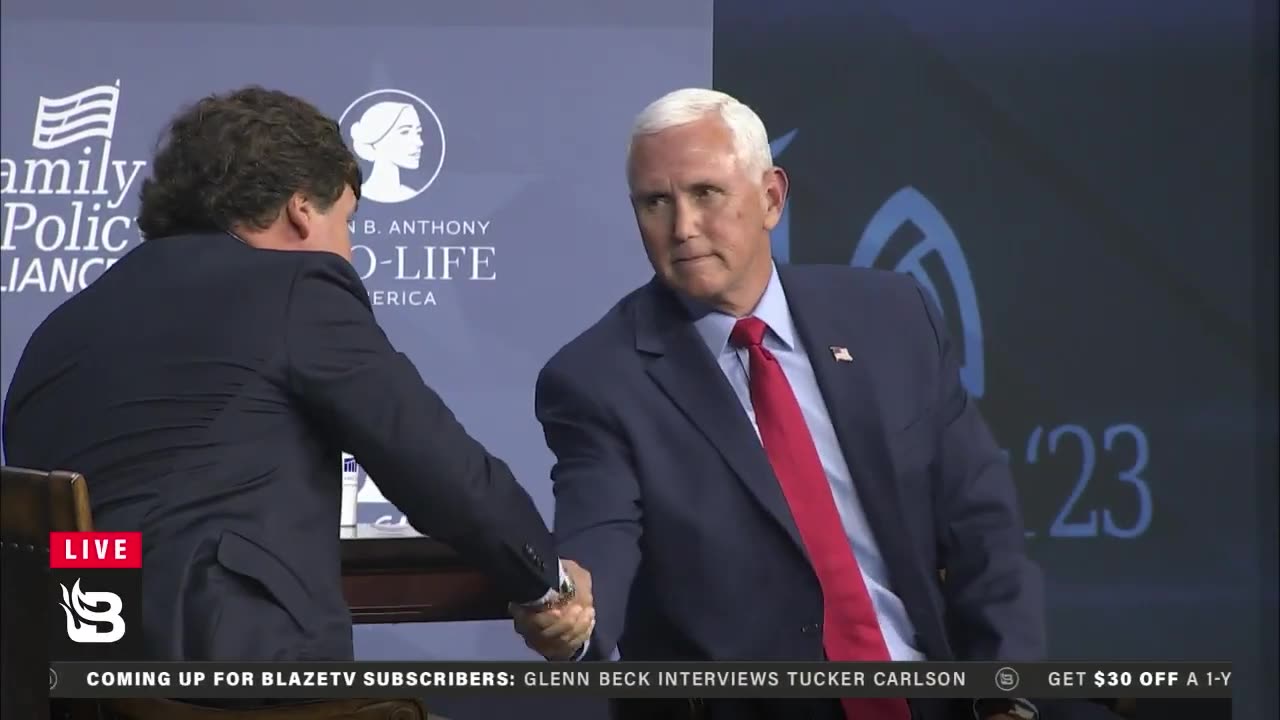 Tucker Carlson Interviews Mike Pence - Trump, Ukraine, State of America