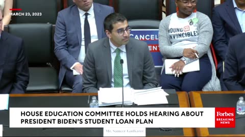 'Actually Fixing The Student Loan System'- Dem Lawmaker Defends Biden's Forgiveness Programs