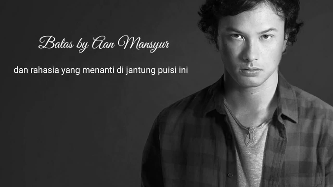 Puisi "Batas" Aan Mansyur - AADC 2 || Dibacakan oleh tokoh Rangga (Nicholas Saputra)