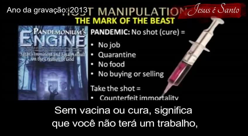 O SANGUE DO ANTICRISTO NA MARCA DA BESTA (Rob Skiba - 2013)