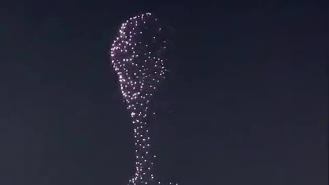 Drones made the World Cup trophy in the sky above Doha