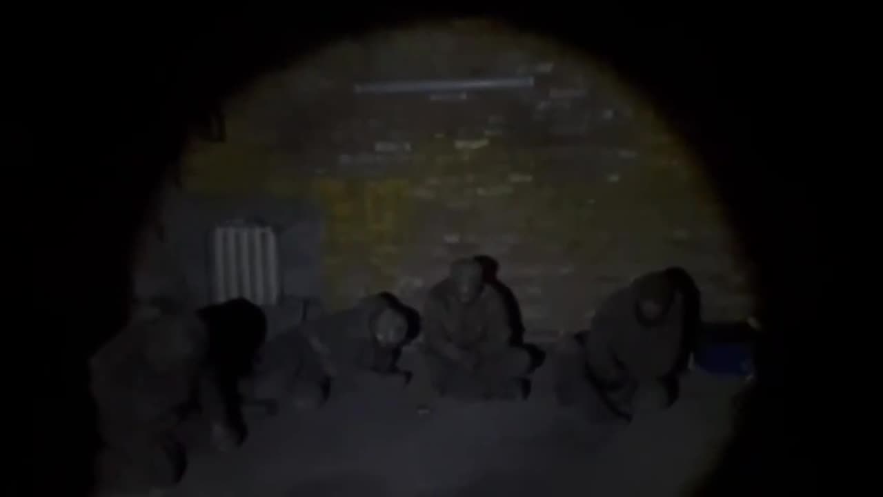👀✊ A large pack of captured Russians from the 810th Marine Brigade in the