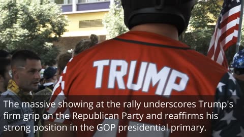 Trump Draws Massive Crowd at South Carolina Rally, Surpassing Town's Population