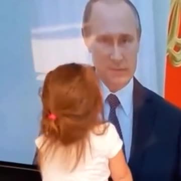 She kissed the real hero through the TV screen