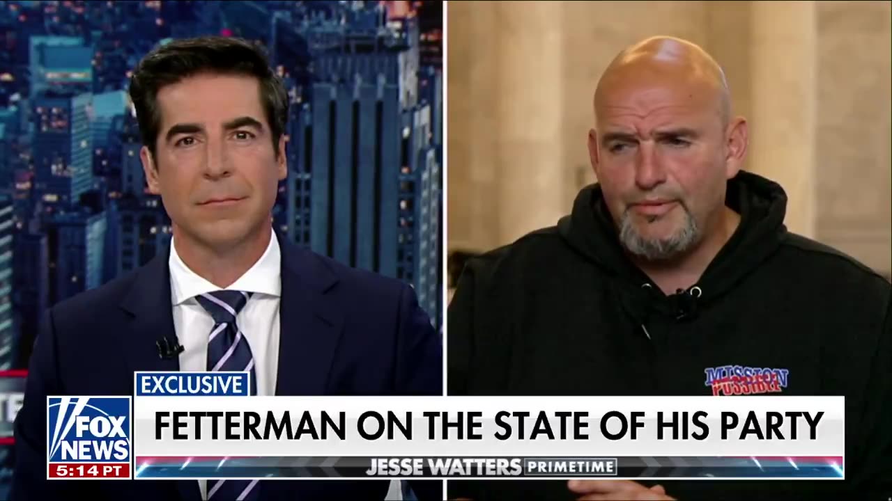 Jesse Watters | John Fetterman says he’s all about loyalty