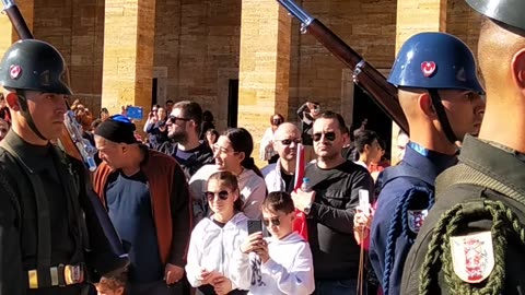 Guard Changing in Anitkabir,Ankara,Turkey