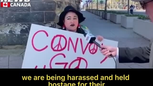 Pro Trudeau at rolling thunder