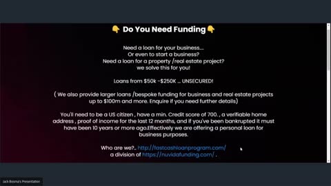 Do You Need Funding?