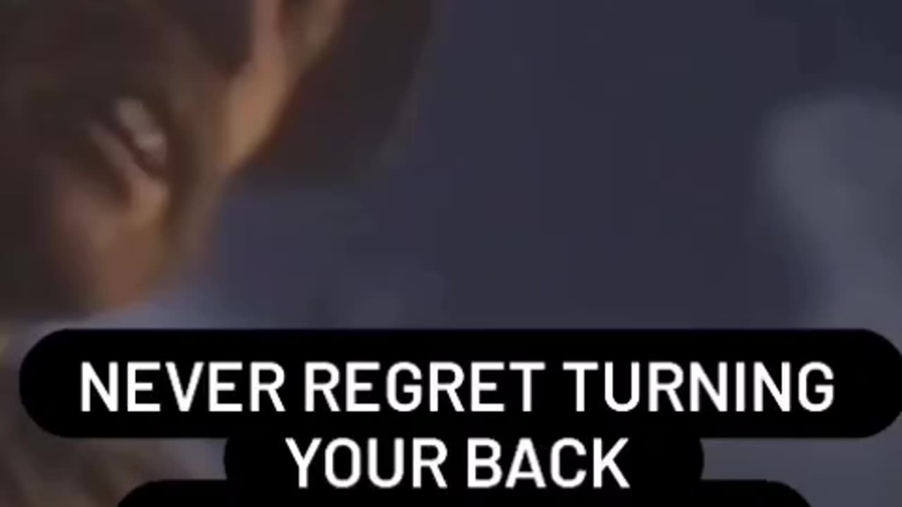 Never regret