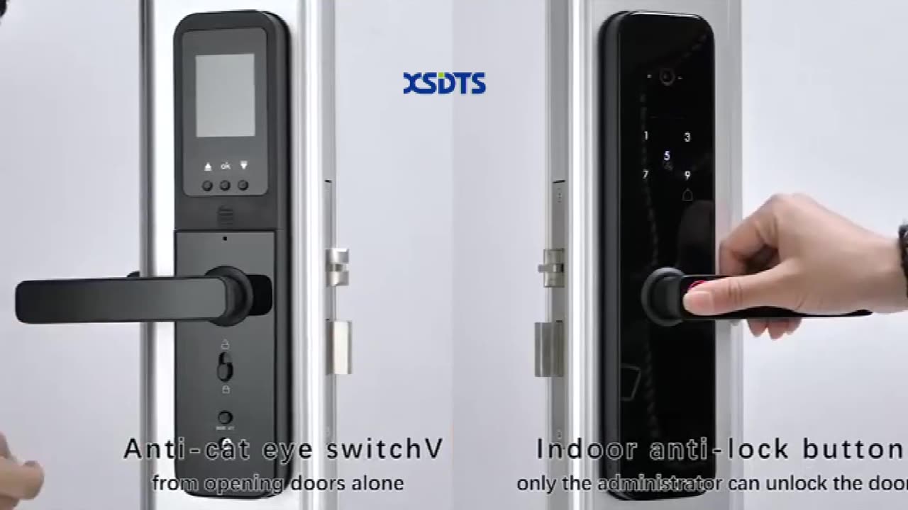 XSDTS Tuya Wifi Digital Electronic Smart Door Lock