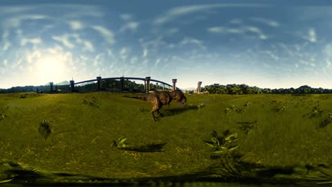 VR 360 videos JURASSIC WORLD Evolution VR DINOSAURS 4K Virtual video