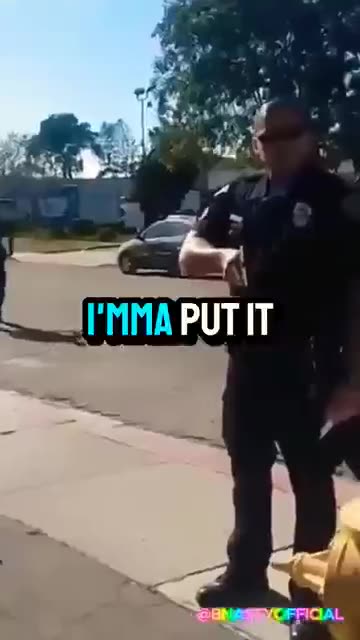 Is that a bazooka are you holding?