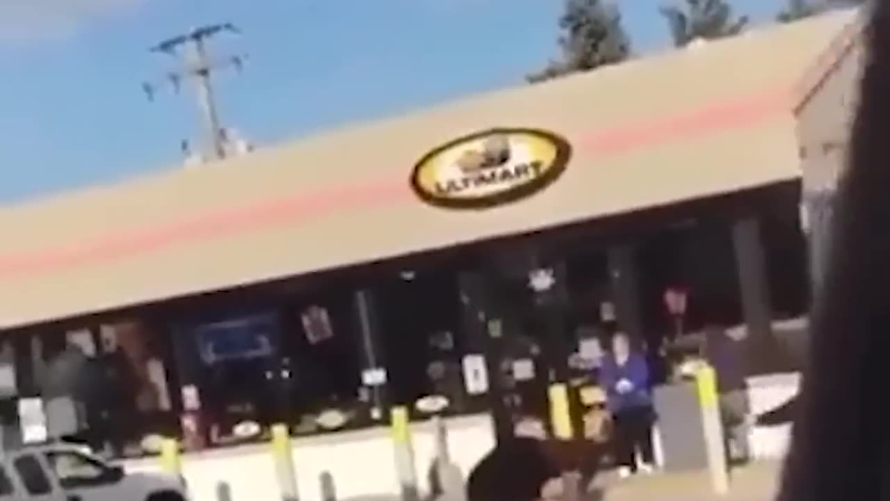 Karen attempts to use force field against police officer..