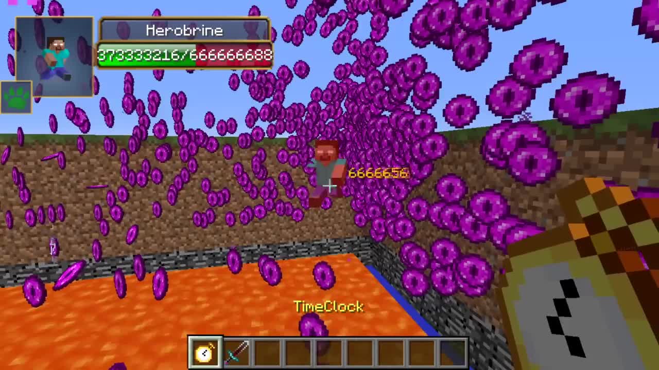 Herobrine vs all Herobrine and Creepypasta mobs in minecraft part 5