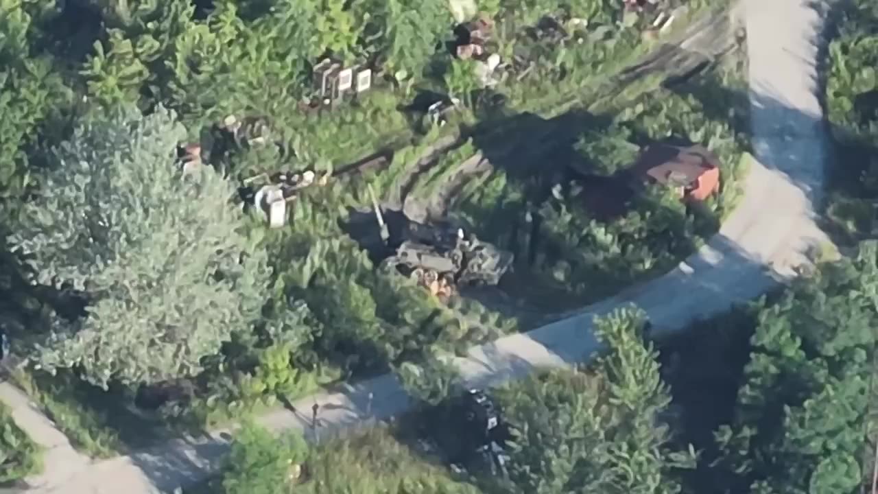 Another Russian 240mm Heavy Mortar Destroyed by Ukrainian Kamikaze Drone