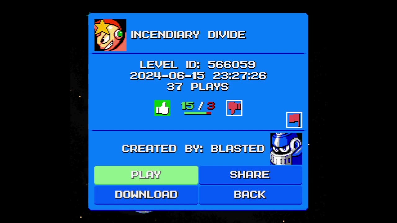 Mega Man Maker Level Highlight: "Incendiary Divide" by Blasted