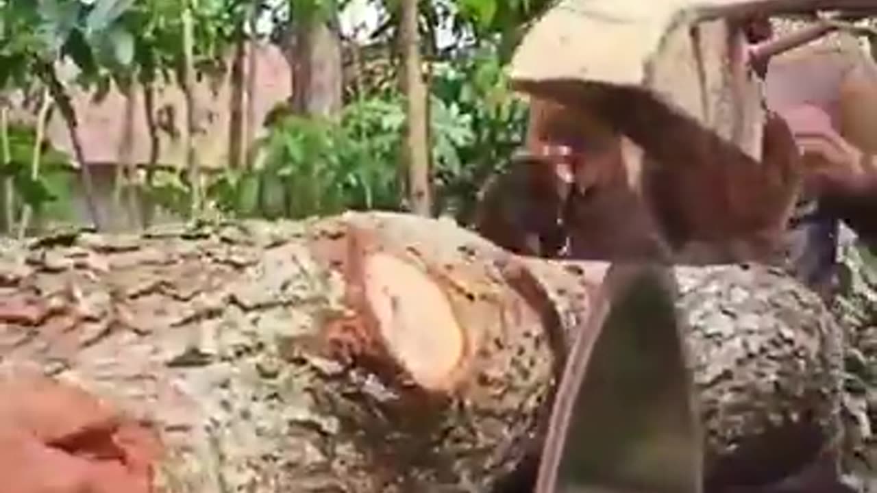 Traditional Sawmill from Indonesia Part 1