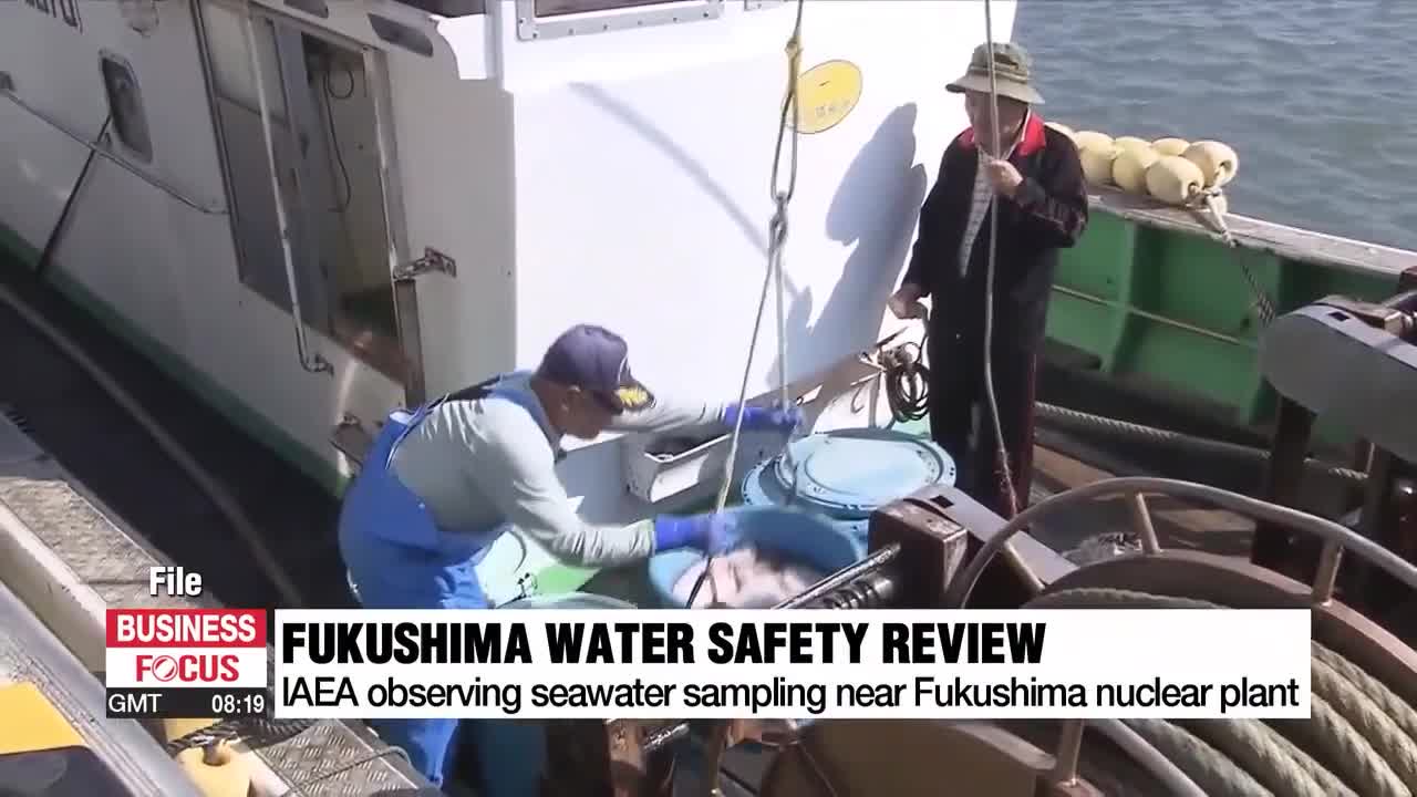 IAEA observing seawater sampling near Fukushima nuclear plant