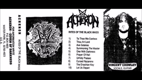 acheron - (1991) - Rites of the Black Mass (Demo)