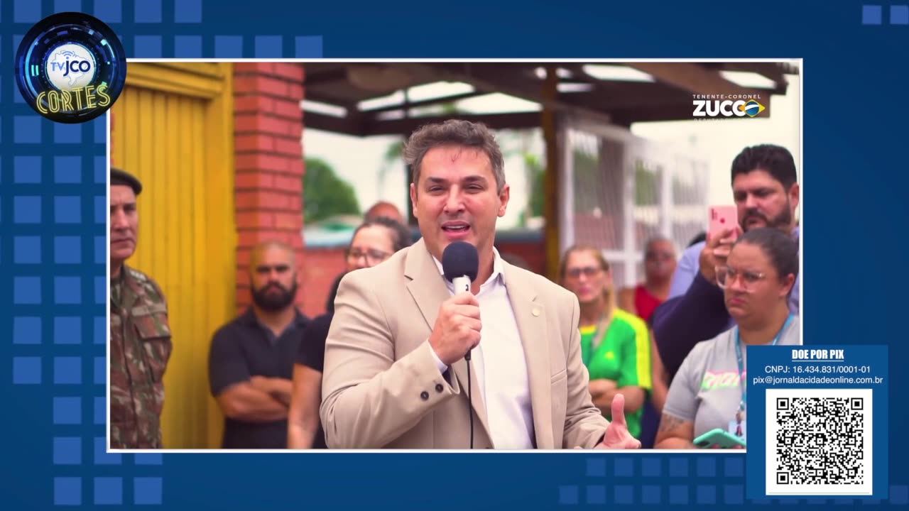 Coronel Zucco participa de entrega de uniformes em escola cívico-militar no RS