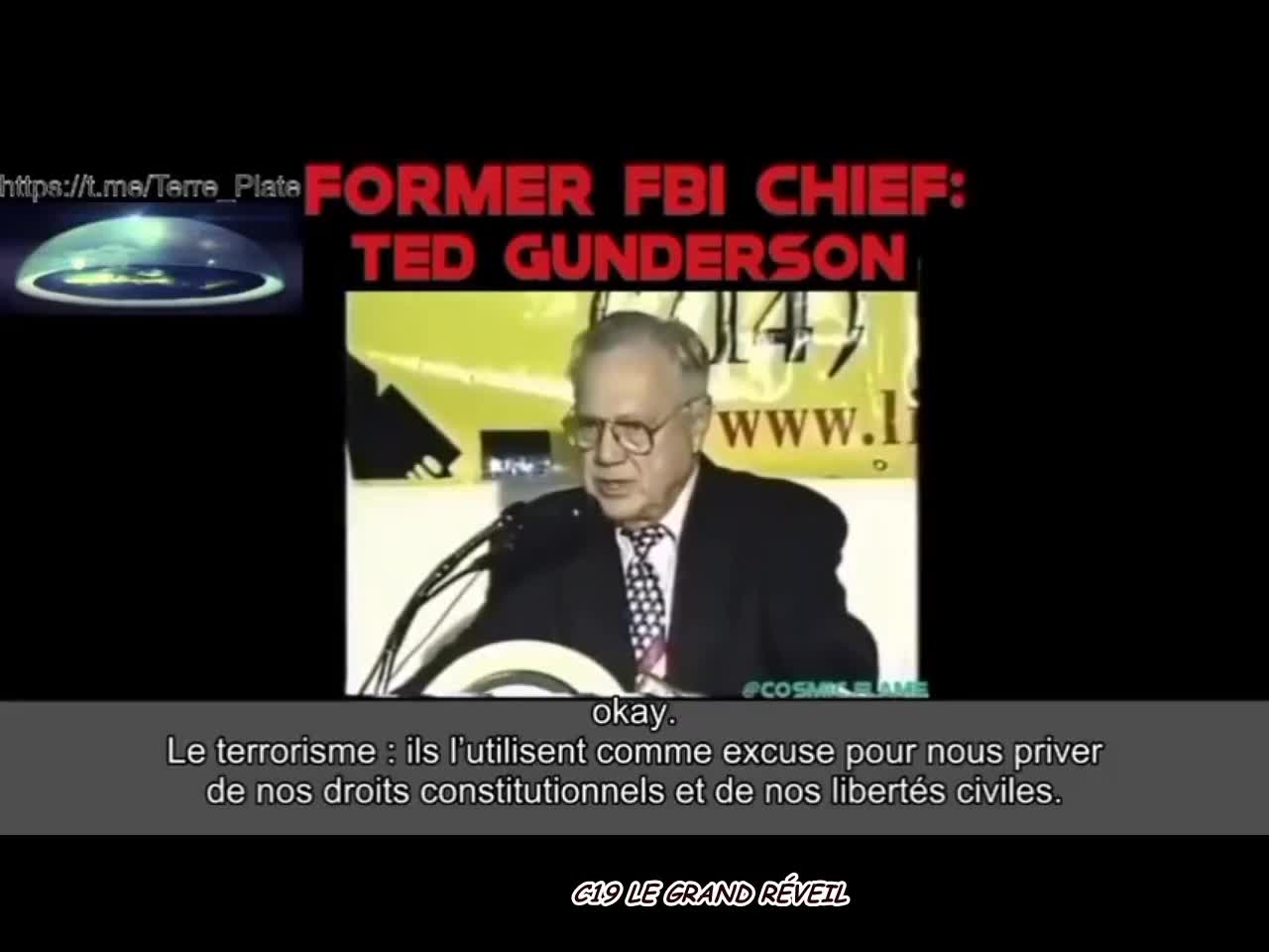 TED GUNDERSON ANCIEN CHEF DU FBI DÉBALLE TOUT SUR L'ATTENTAT DE JFK, DU 11 SEPTEMBRE ETC...